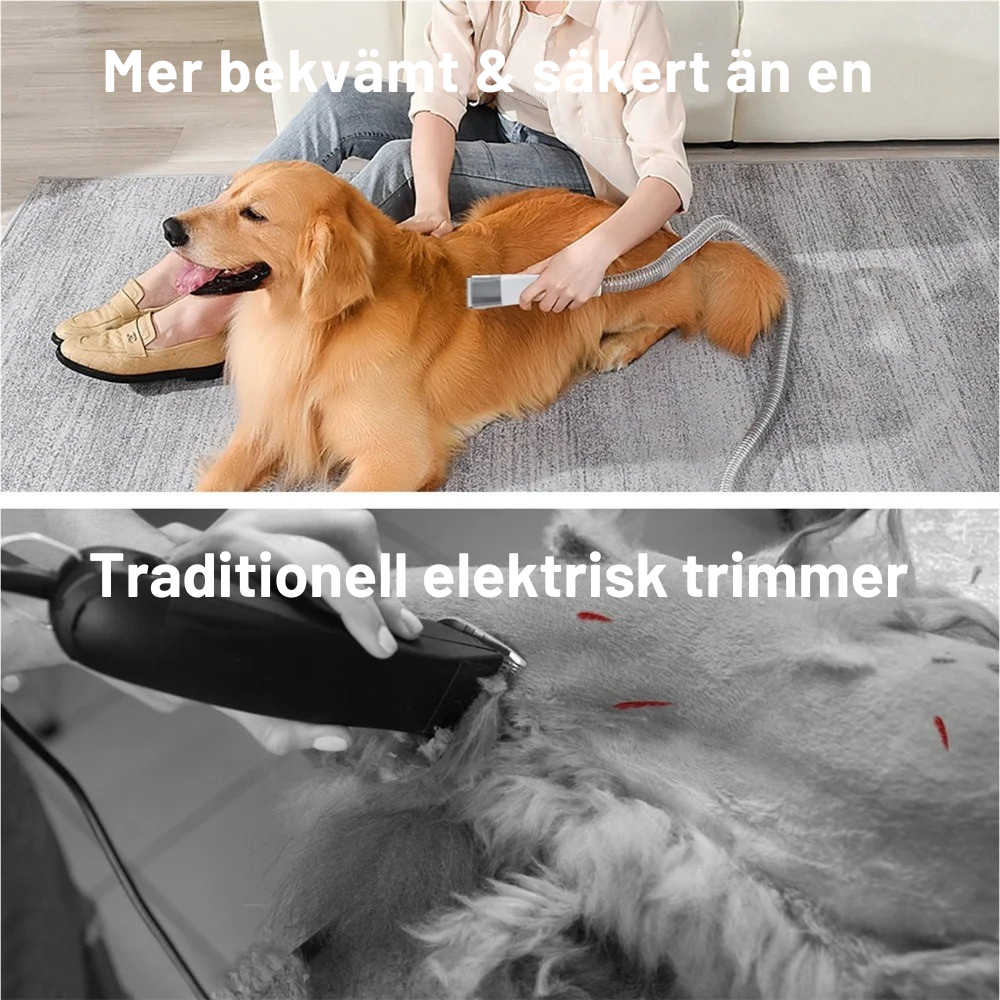 FurEase Pro™ Pälsvård & Dammsugare för Husdjur