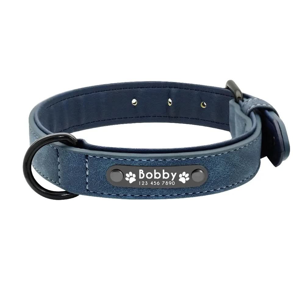 BuddyTag™ – Anpassat Hundhalsband för Trygghet & Stil