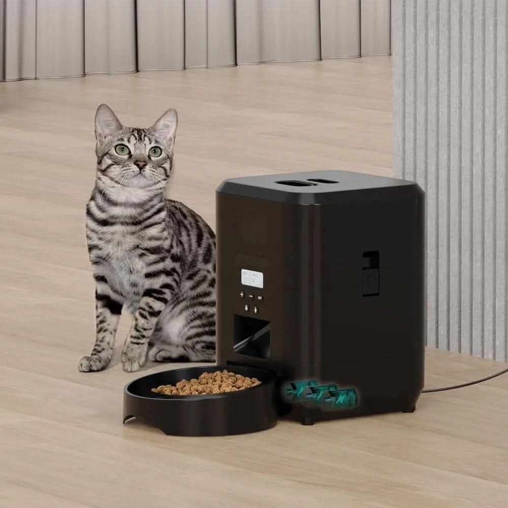 Automatisk Foderdispenser för Katter & Hundar med Smart Kontroll