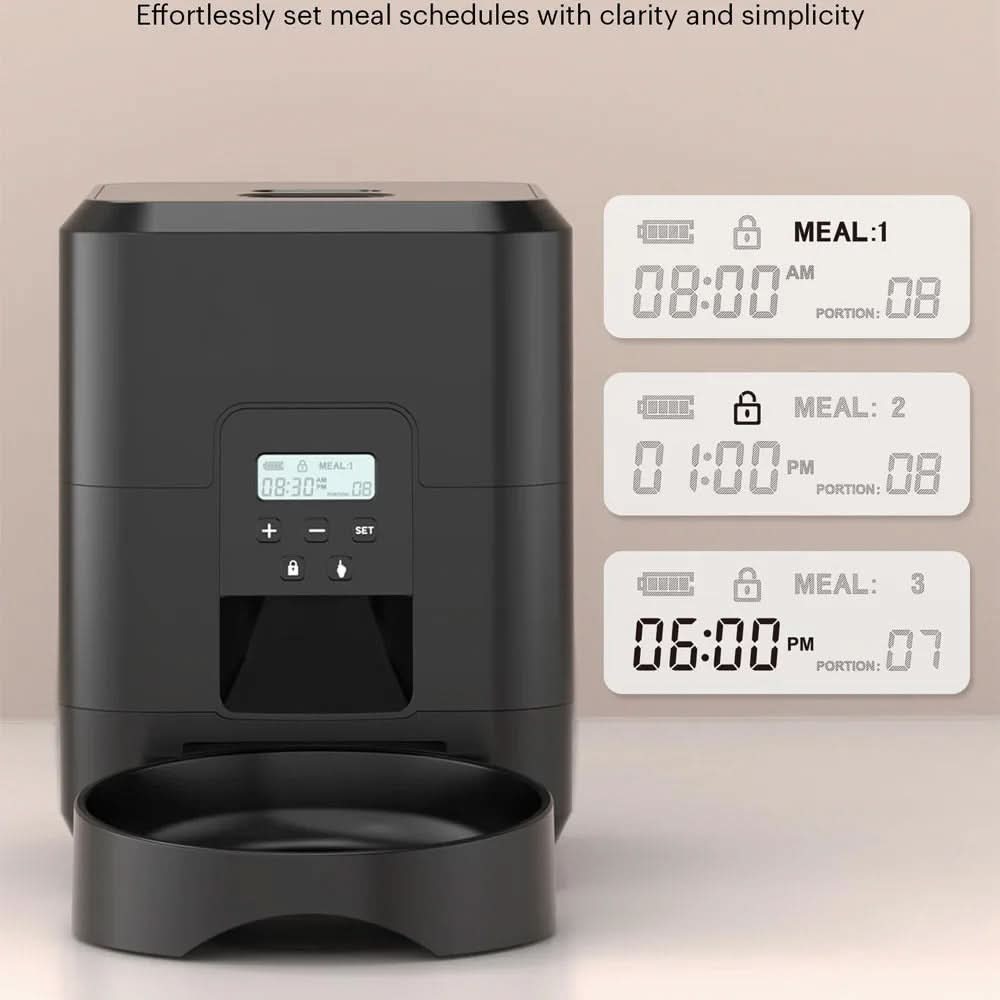 Automatisk Foderdispenser för Katter & Hundar med Smart Kontroll